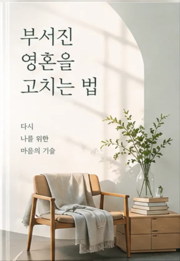 부서진 영혼을 고치는 법 표지